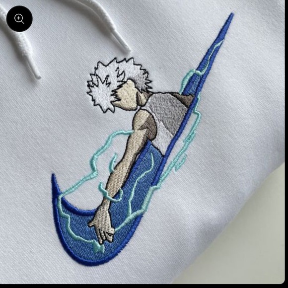 Other - Nike Killua White Hoodie